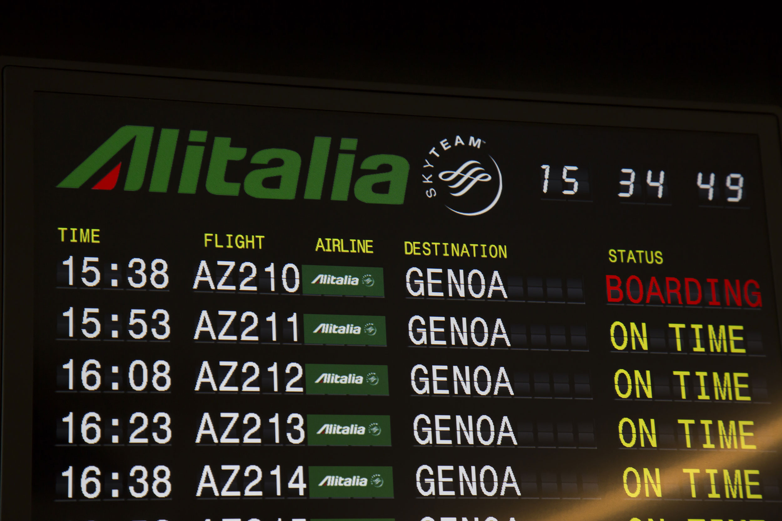 FSC news AES Fiumicino simulator B737NG Dolce Vita booking tab